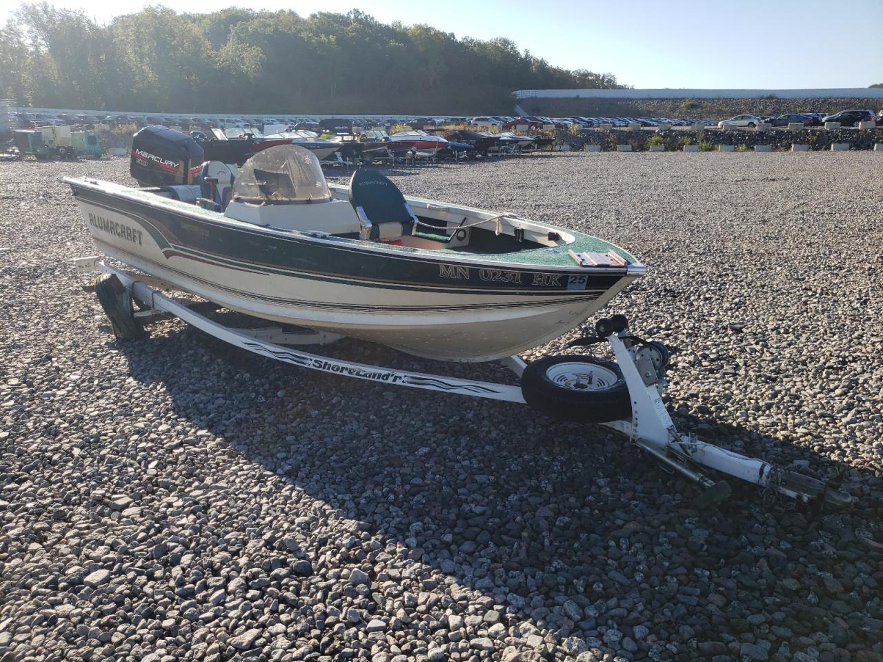 Lot #3282999711 1997 ALUMACRAFT BOAT