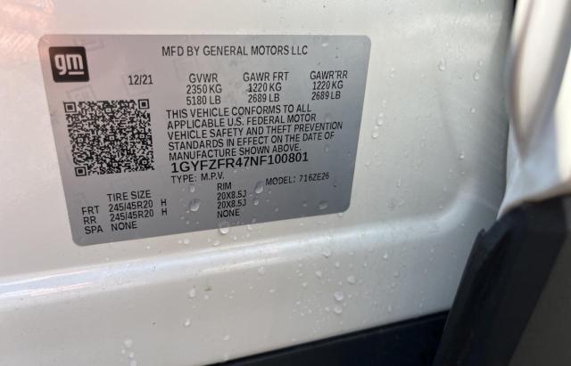 2022 CADILLAC XT4 SPORT 1GYFZFR47NF100801