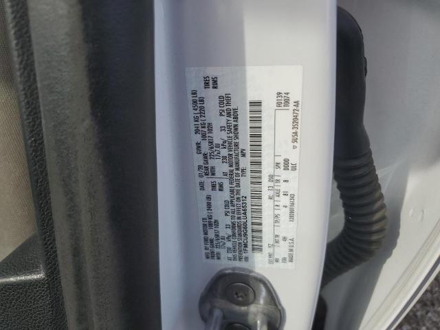 2020 FORD ESCAPE SE 1FMCU9G60LUA65312