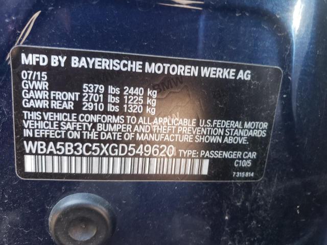 2016 BMW 535 XI WBA5B3C5XGD549620