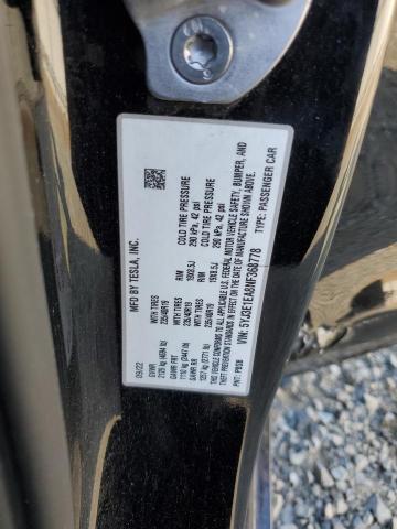 2022 TESLA MODEL 3 5YJ3E1EA8NF368778