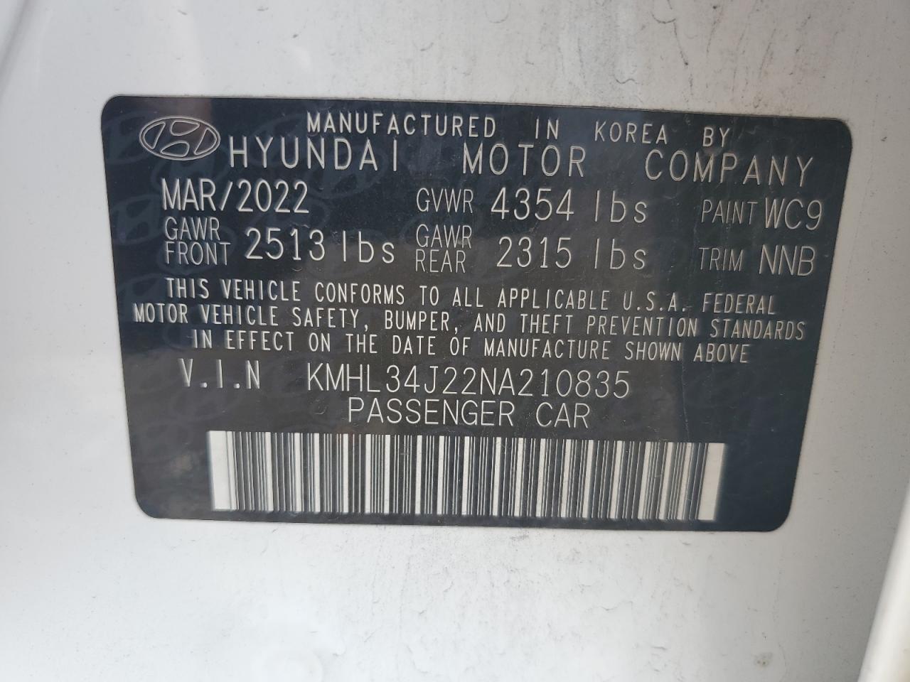 HYUNDAI SONATA LIMITED