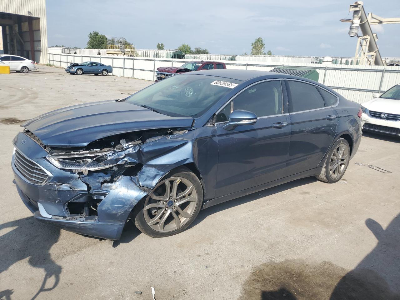 Lot #3281842458 2019 FORD FUSION SEL