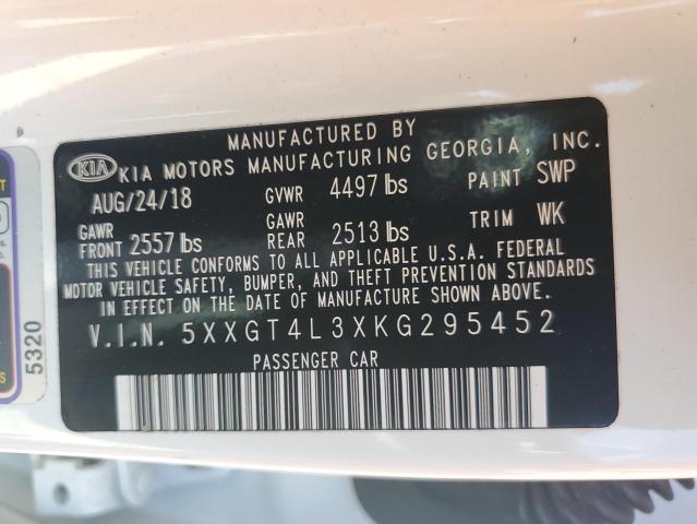 2019 KIA OPTIMA LX - 5XXGT4L3XKG295452