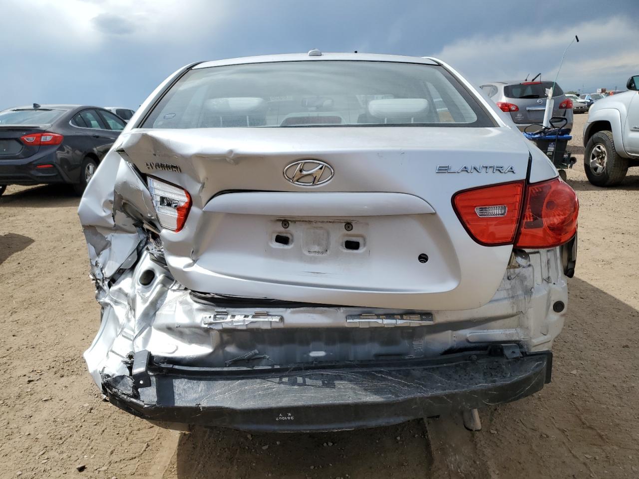 Lot #3254781140 2008 HYUNDAI ELANTRA GL