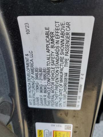 2024 HONDA CIVIC LX - 19XFL2H55RE008144