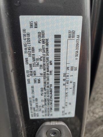 2022 FORD ESCAPE SEL 1FMCU9CZ3NUA86710