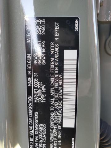 2023 VOLVO XC40 PLUS YV4L12UW5P2911019