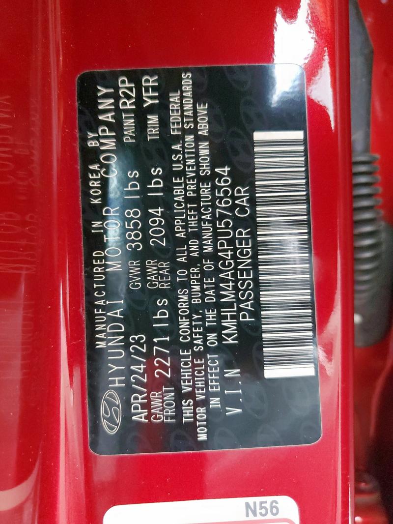 2023 HYUNDAI ELANTRA SE - KMHLM4AG4PU576564