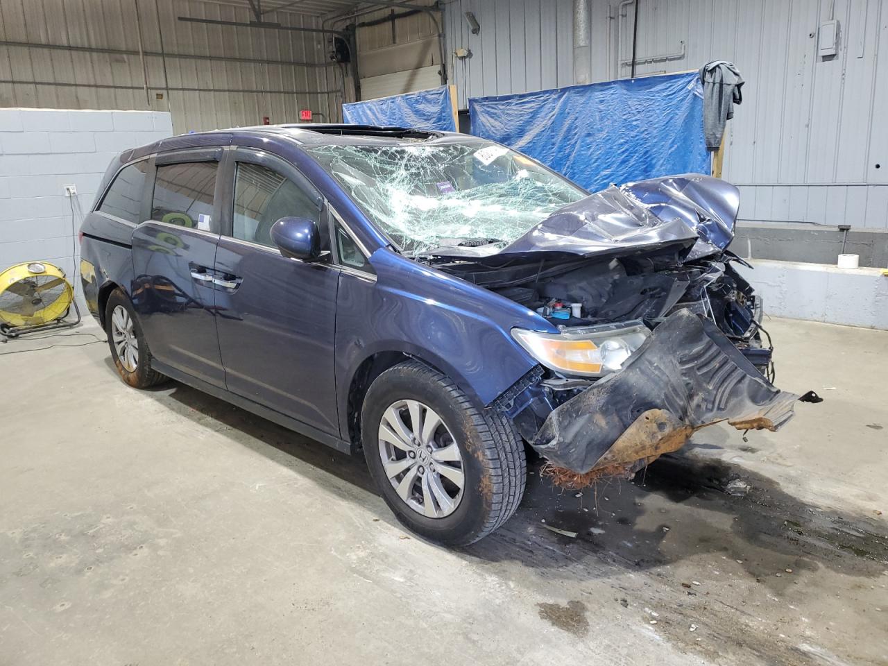 Lot #3266020529 2015 HONDA ODYSSEY EX