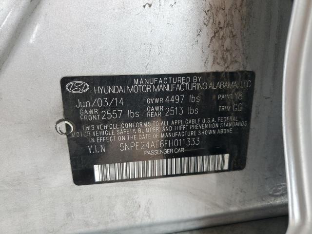 2015 HYUNDAI SONATA SE - 5NPE24AF6FH011333