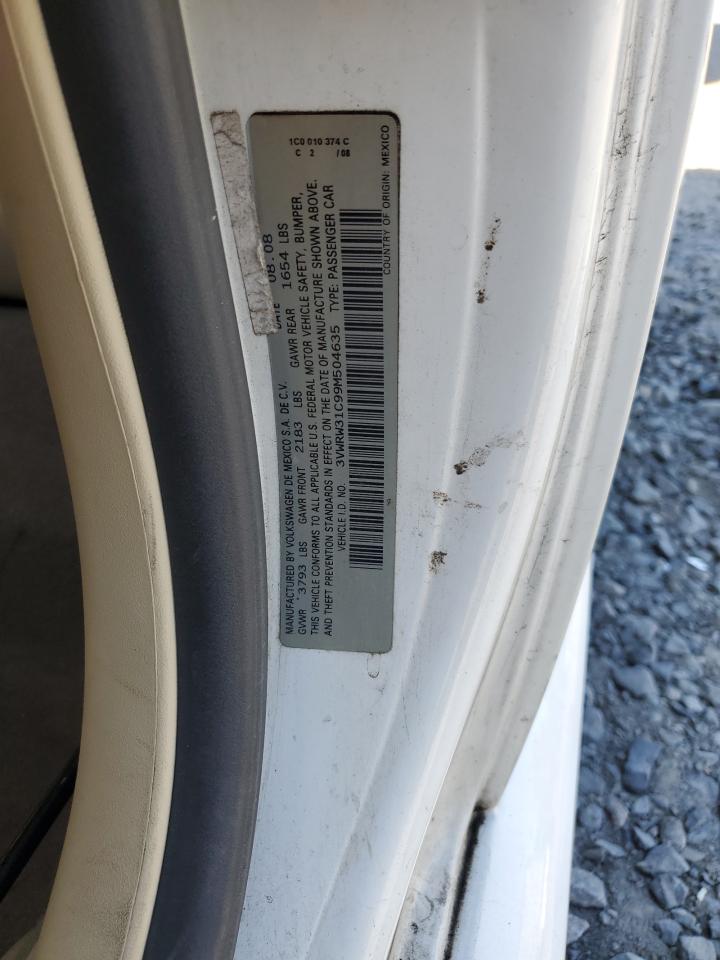 Lot #3269750703 2009 VOLKSWAGEN NEW BEETLE