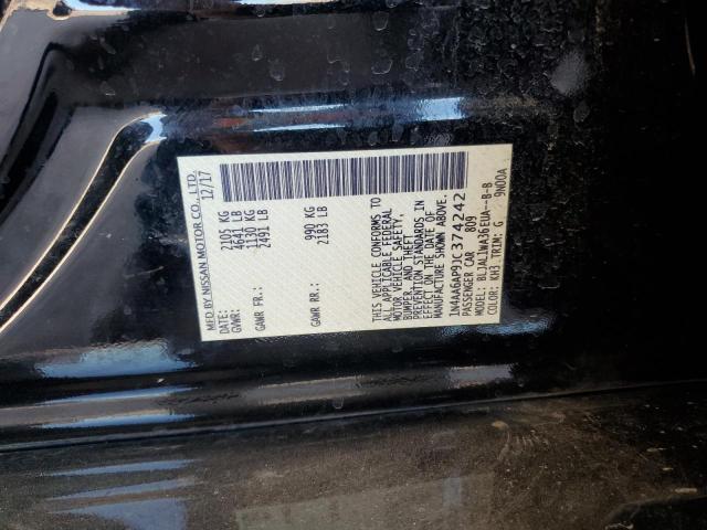 2018 NISSAN MAXIMA 3.5 1N4AA6AP9JC374242