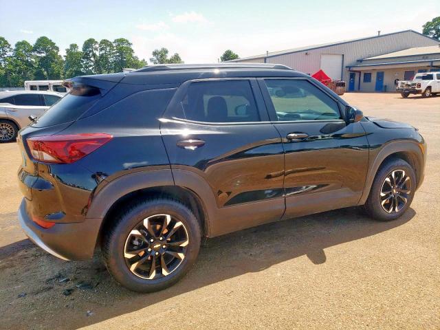 CHEV TRAILBLAZER LT 2021 black  gas KL79MPS22MB126015 photo #4