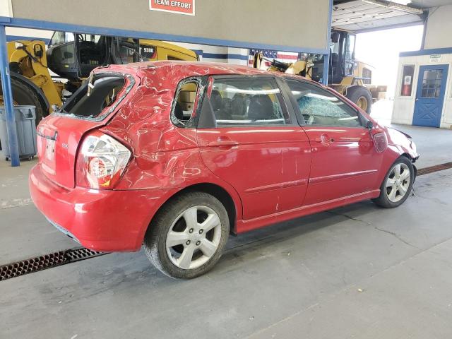 KIA SPECTRA SX 2009 red  gas KNAFE242495025631 photo #4