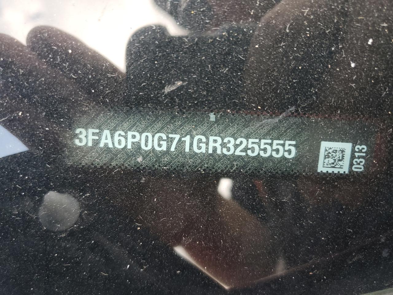 Lot #3287386981 2016 FORD FUSION S