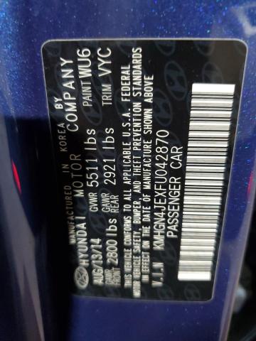 2015 HYUNDAI GENESIS 3. KMHGN4JEXFU042870