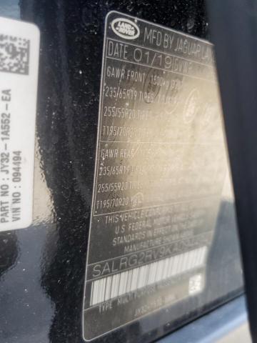 2019 LAND ROVER DISCOVERY SALRG2RV9KA094494