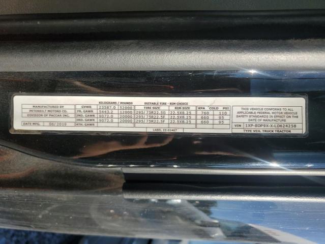 2020 PETERBILT TRACTOR 579 #3293358424