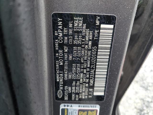 2020 HYUNDAI TUCSON LIM - KM8J33AL2LU201655