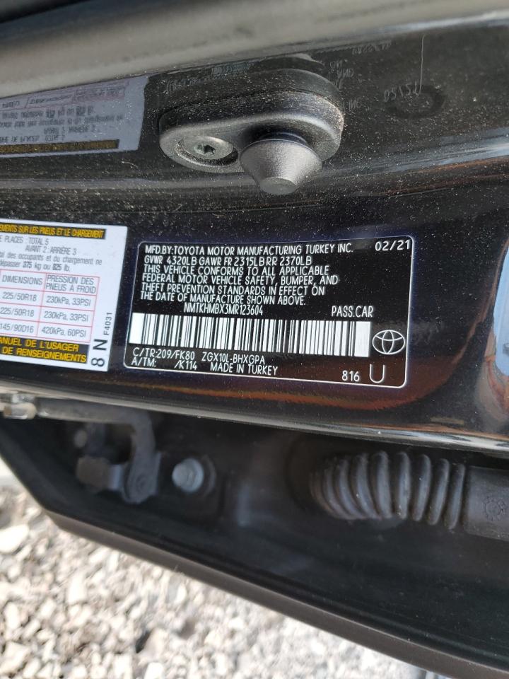 Lot #3302735999 2021 TOYOTA C-HR XLE