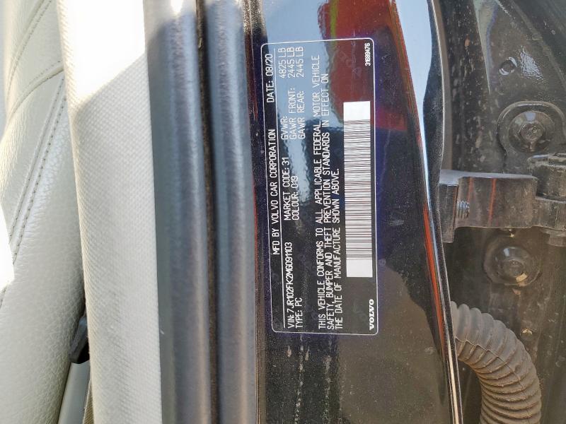 2021 VOLVO S60 T5 MOM 7JR102FK2MG091103