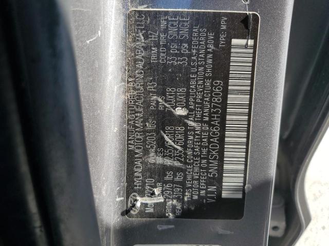 2010 HYUNDAI SANTA FE L #3281438059