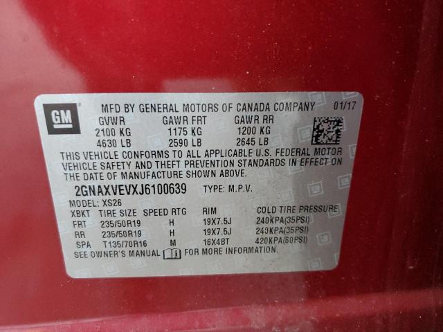 2018 CHEVROLET EQUINOX PR 2GNAXVEVXJ6100639