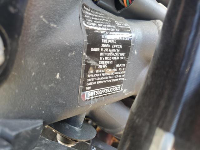 2009 TRIUMPH MOTORCYCLE SPEED TRIP SMT500PK89J375625