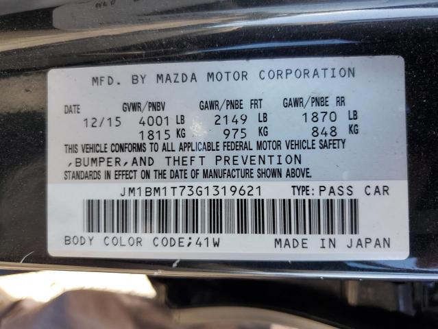 2016 MAZDA 3 SPORT JM1BM1T73G1319621