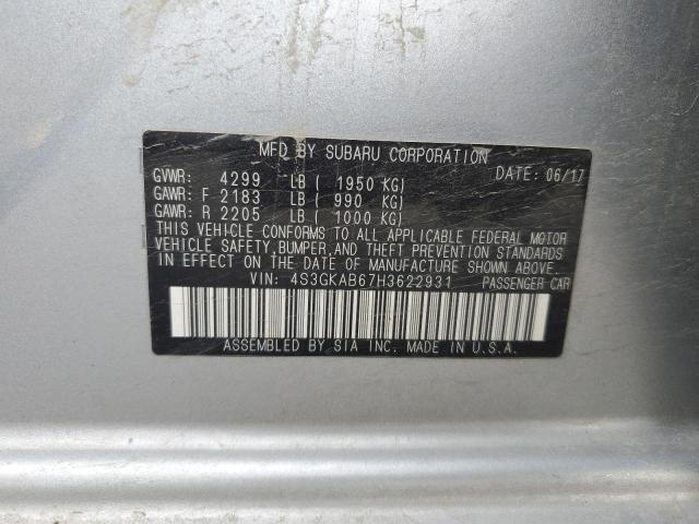 2017 SUBARU IMPREZA PREMIUM #3287999161