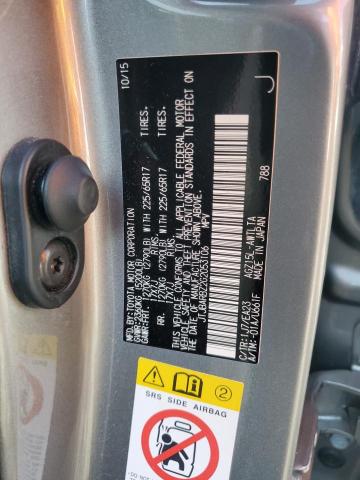 2016 LEXUS NX 200T BA - JTJBARBZ2G2053106