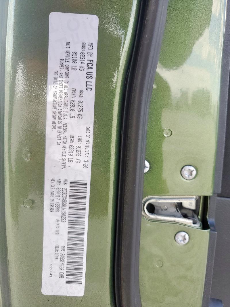 2020 DODGE CHARGER SX - 2C3CDXBG8LH150253