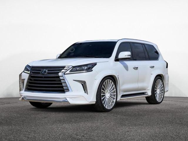 LEXUS LX 570 2017 white 4dr spor gas JTJHY7AX1H4235458 photo #3