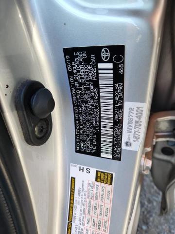 2020 TOYOTA COROLLA LE JTDEBRBE8LJ019648