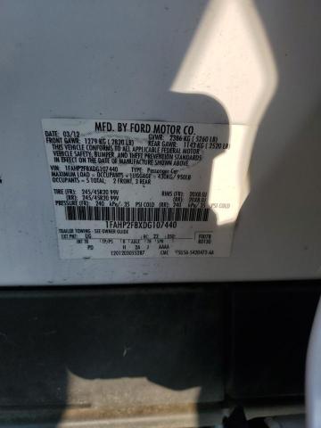 2013 FORD TAURUS LIM - 1FAHP2F8XDG107440