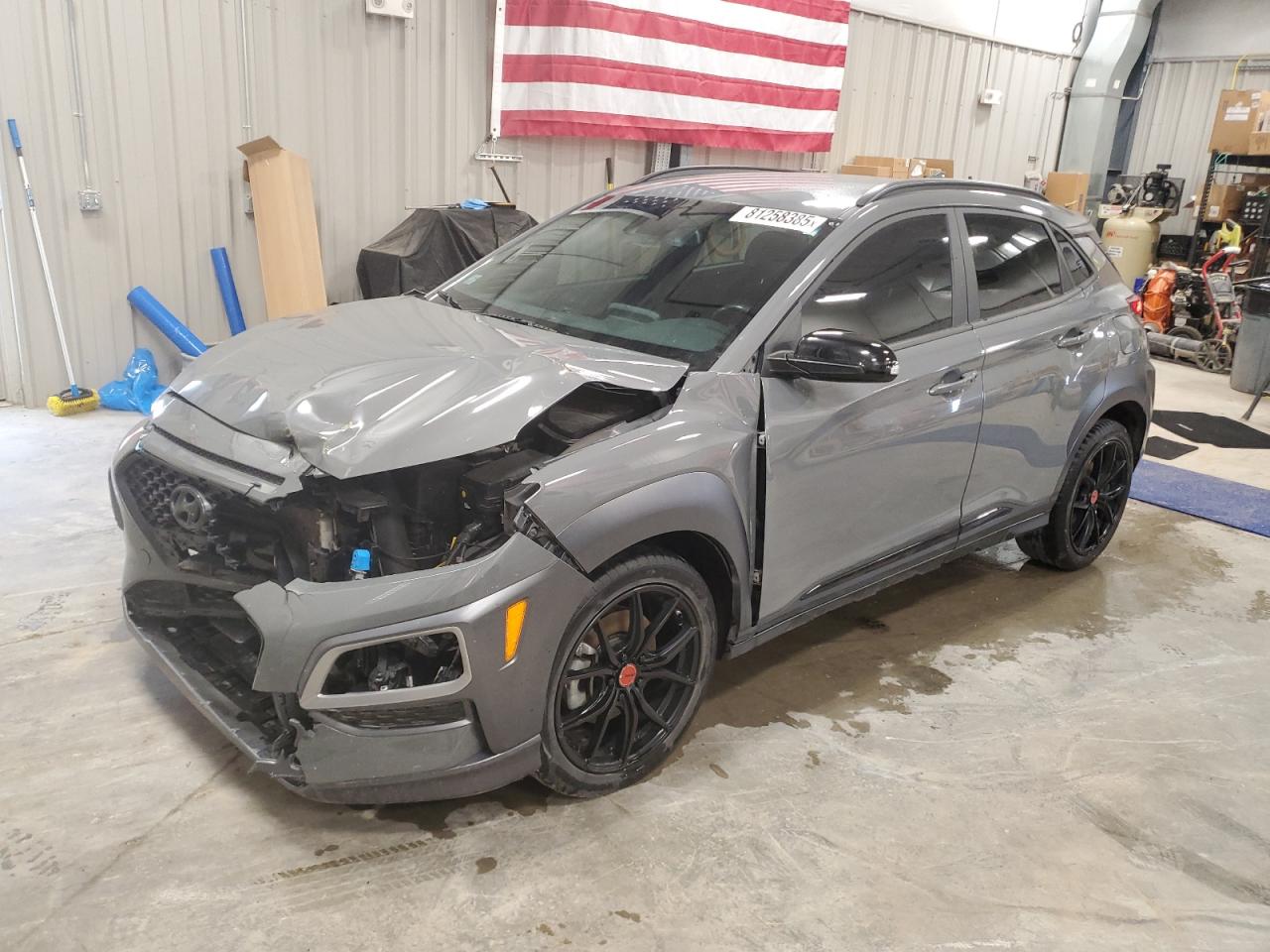 Lot #3266801924 2021 HYUNDAI KONA NIGHT