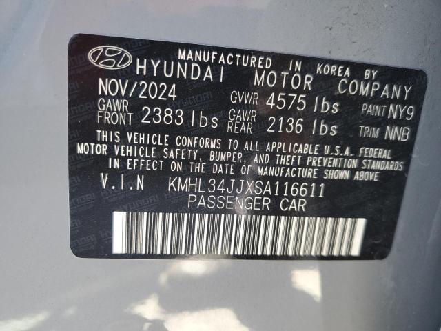 2025 HYUNDAI SONATA HYB - KMHL34JJXSA116611