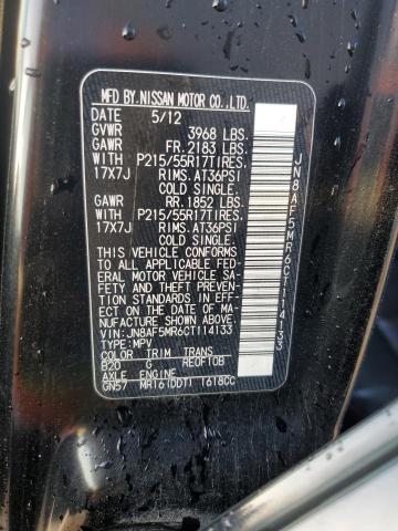 2012 NISSAN JUKE S - JN8AF5MR6CT114133