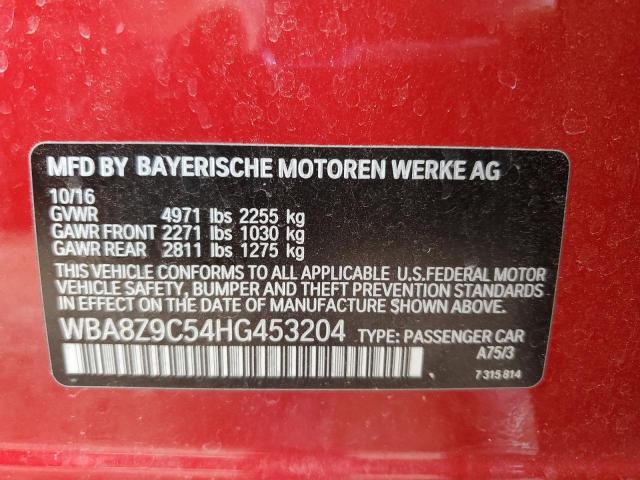 2017 BMW 330 XIGT WBA8Z9C54HG453204