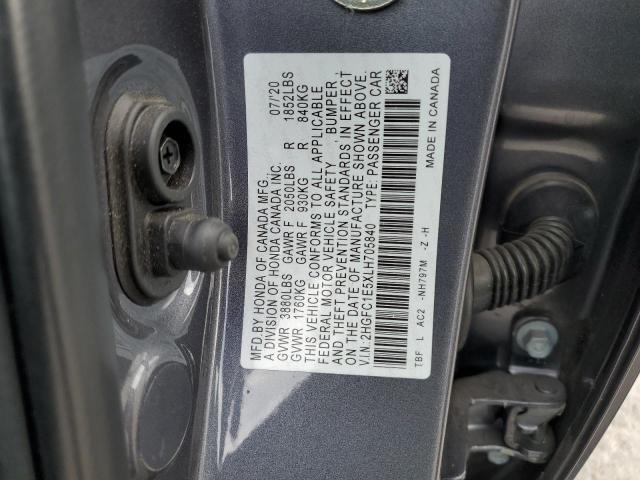 2020 HONDA CIVIC SI 2HGFC1E5XLH705840