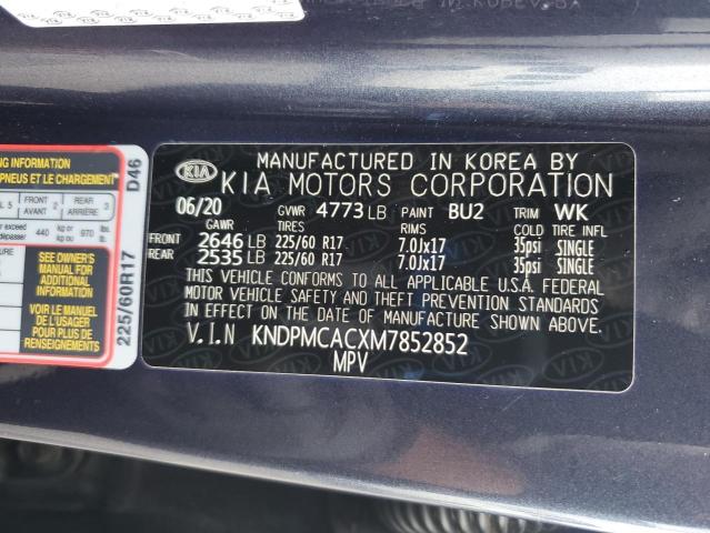 2021 KIA SPORTAGE LX KNDPMCACXM7852852