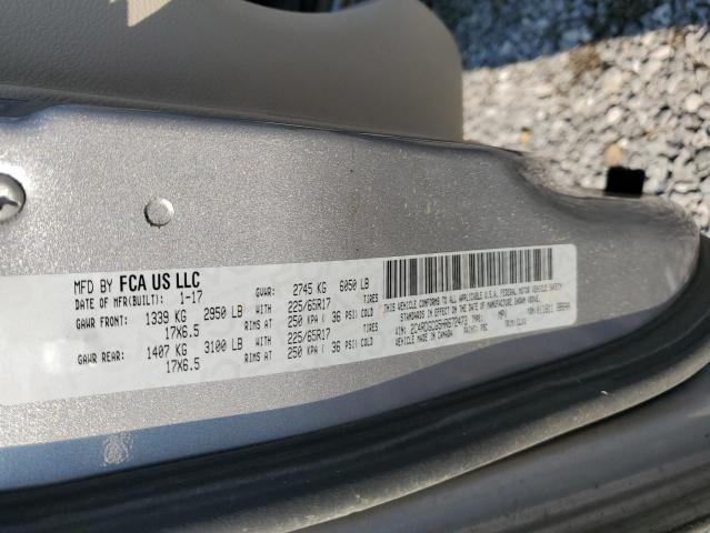 2017 DODGE GRAND CARAVAN SXT - 2C4RDGCG5HR672473