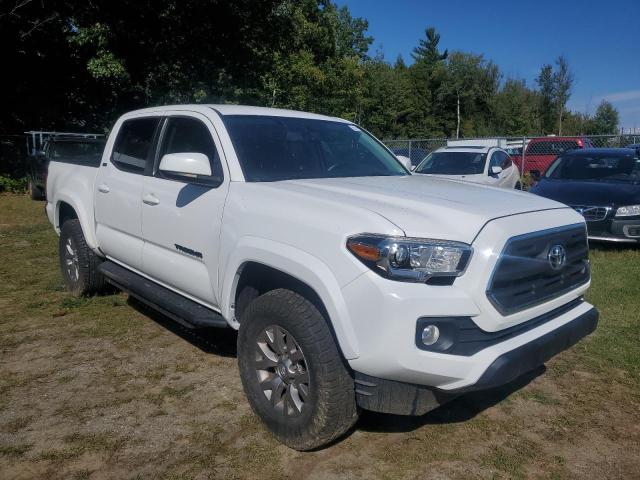 TOYT TACOMA DOUBLE CAB 2017 white crew pic gas 3TMAZ5CN2HM052611 photo #1