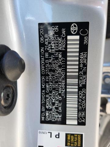 2021 TOYOTA COROLLA SE JTND4MBE7M3111117