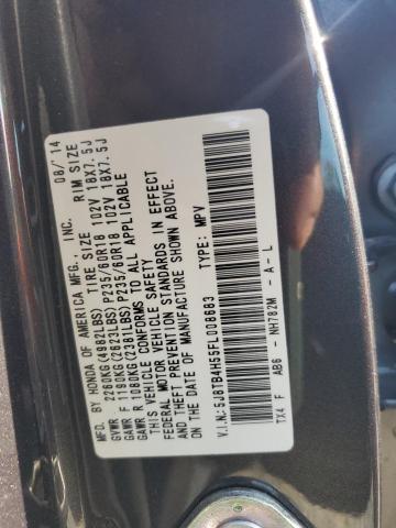 2015 ACURA RDX TECHNO 5J8TB4H55FL008683