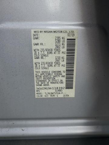 2019 NISSAN MURANO S #3301520526