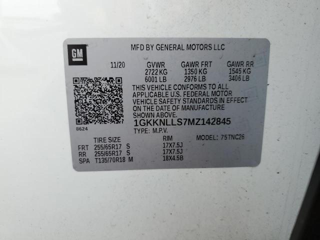 2021 GMC ACADIA AT4 1GKKNLLS7MZ142845
