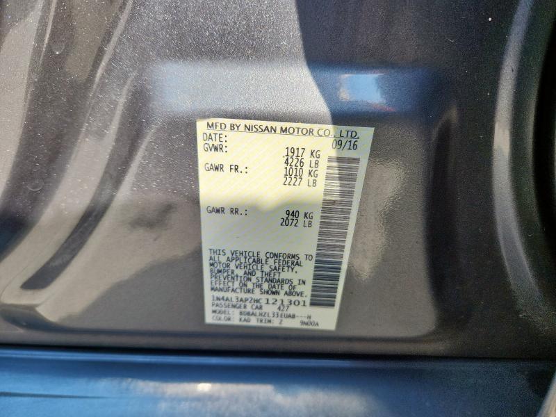 2017 NISSAN ALTIMA 1N4AL3AP2HC121301