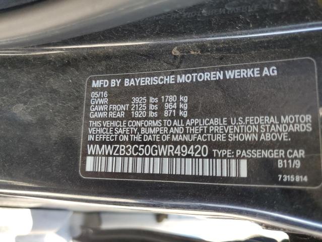 2016 MINI COOPER COU WMWZB3C50GWR49420